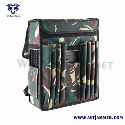 kaufen 6 Antennen Rucksack-Stil Breitbereichs-Signalstörgerät für GPS & WIFI & Anti-Drohne & Anti-IED-Schutz Online-Herstellung
