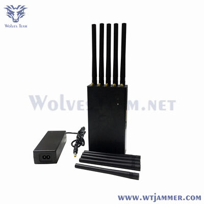 kaufen 10-Kanal 20W tragbarer Hochleistungs- 2G/3G/4G/5G/WiFi-Blocker Online-Herstellung