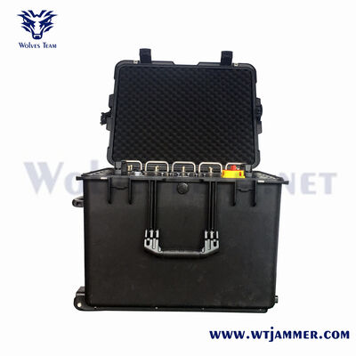 kaufen 10 Bands 600W Hochleistungs-Portable Signal Jammer GSM 3G 4G 5G Mobilfunkblocker Online-Herstellung
