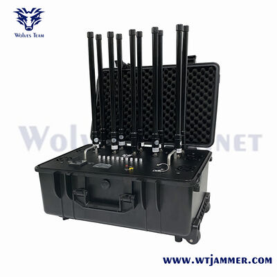kaufen 10 Kanäle 80 W Portable Mini RF Signal Blocker für den Schutz von Zuhause und kleinen Räumen Online-Herstellung