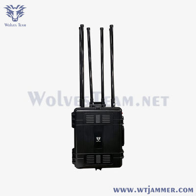 kaufen 12 Kanäle 90W tragbarer Mehrband-HF-Signalblocker für GSM/3G/4G/WiFi/GPS-Schutz Online-Herstellung