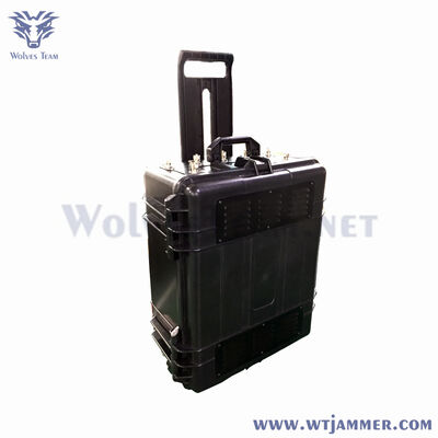 kaufen 600W 8 Bands Portable Signal Jammer Einstellfrequenzen für benutzerdefinierte Verwendung Online-Herstellung