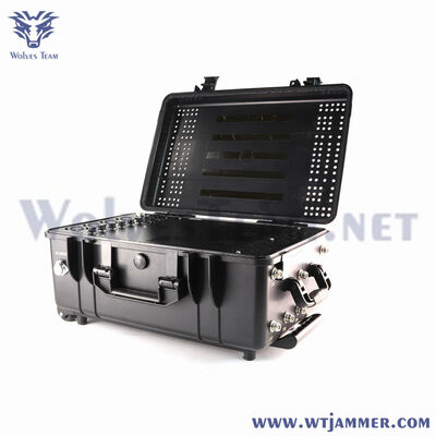 kaufen 300 W 6 Bands Portable Signal Jammer Leichtbau für leichten Transport Online-Herstellung