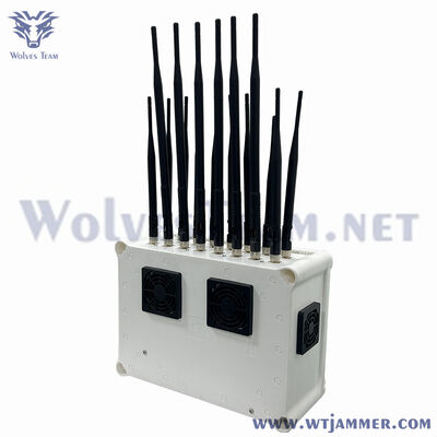 kaufen 22 Kanäle Ultra Full Band Desktop Signal Jammer All Network Signal Shield Tool Online-Herstellung