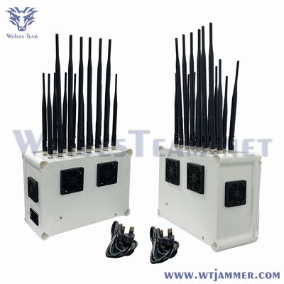 kaufen 12 Kanäle 150 Watt Vollband Desktop Wireless Signal Jammer Online-Herstellung