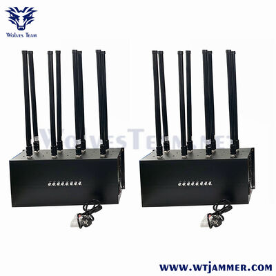 kaufen 8 Kanäle Hochleistungs-Desktop-Signalstörgerät 2G/3G/4G/5G/WiFi/GPS Online-Herstellung
