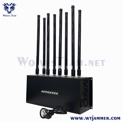 kaufen 8 Bands Industrie-Grad Mobiltelefon & Wireless Signal Blocker für die Innenraumsicherheit Online-Herstellung