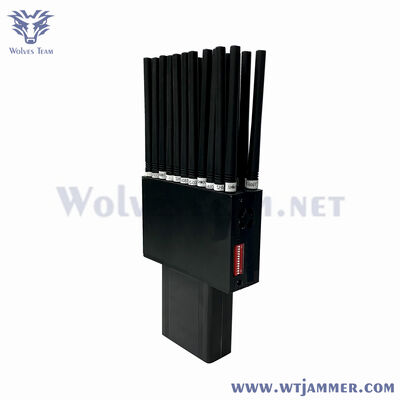 kaufen Hochleistungs-Handheld 22-Band 3G/4G/5G GPS WiFi-Abdeckungen 315/433/868MHz Multi-Frequenz-Signalblocker für professionelle Feldnutzung im Nahen Osten Online-Herstellung