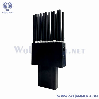 kaufen Tragbare 22 Bands Handheld Signal Jammer für bewegliche Umgebung Online-Herstellung