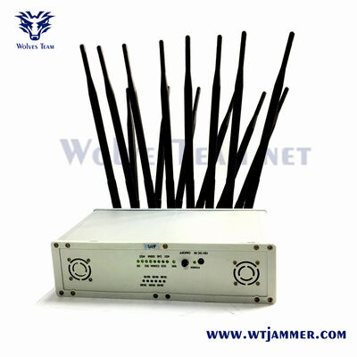 kaufen Hochleistungs-Stationssignalblocker für Mobiltelefone WiFi LoJack VHF & UHF Mehrband-Störungssystem Online-Herstellung