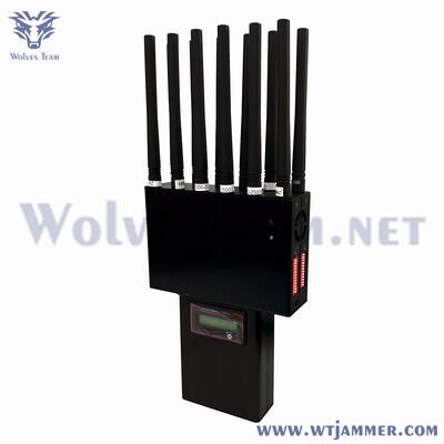 kaufen 12 Kanäle Tragbare Hochleistungsfrequenzsteuerung 2G/3G/4G/5G WiFi GPS UHF VHF Online-Herstellung