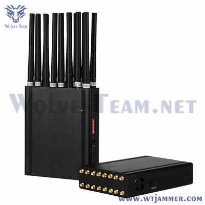 kaufen 16-Kanal-Mobilsignal 2G 3G 4G 5G CDMA GPS-Signalblocker Mehrfunktions-Handheld-Suppressor Signalstörung Online-Herstellung