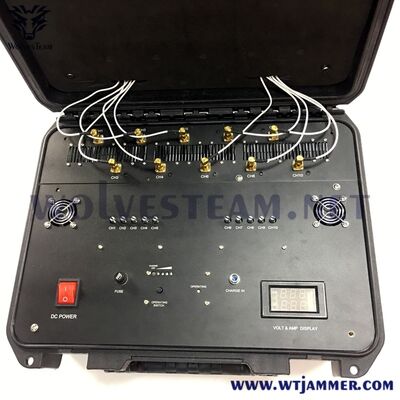 kaufen 100 Watt WLAN Portable Directional Jammer mit Antennen für den Außenbereich Online-Herstellung