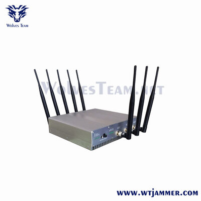 Besorgen Anpassungsfrequenzen Wireless Signal Desktop Jammer Mobiltelefon Signalblocker mit Stromversorgung Online-Herstellung