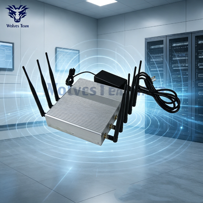Besorgen Anpassungsfrequenz 8 Bands Desktop Wireless Signal Jammer Multi-Band Handy Signal Blocker für Verhandlungszimmer Online-Herstellung