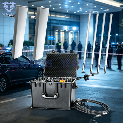 Besorgen 500M Tragbare Signalverstörer Signalblockade 3G 4G GPS Wifi Bluetooth und optionale getrennte Antennen: Richtungs- oder Omni-Richtungstypen Online-Herstellung