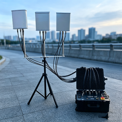 Besorgen Tragbarer Signalstörer mit integriertem Hochleistungs-Akku und omnidirektionalen oder gerichteten Antennen Online-Herstellung