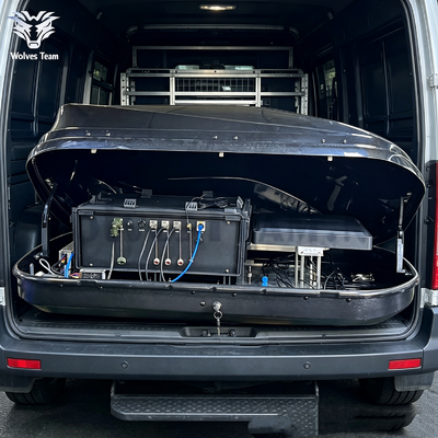 Besorgen Fahrzeugmontierte VIP-Konvoi-Schutzstörgeräte 20-6000MHz Vollband Mobiltelefon WiFi HF-Signalblocker Online-Herstellung