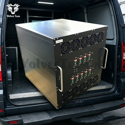 Besorgen Taktischer In-Vehicle RF-Signalblocker für Anti-Tracking und Anti-Drohnen-Sicherheitsschutz mit einer Reichweite von bis zu 2000 Metern Online-Herstellung
