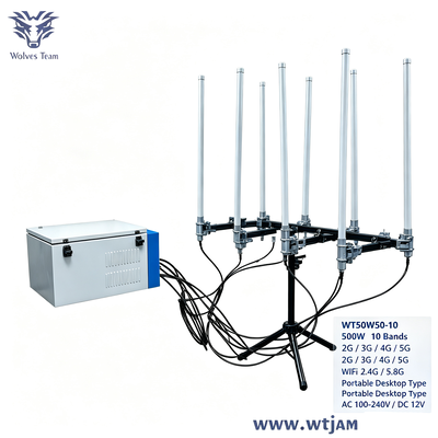 Besorgen 500W 10-Band tragbares Signal-Jammer für Handy- und WLAN-Blockierung Online-Herstellung