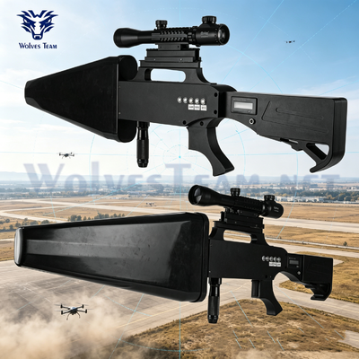 Besorgen Langstreckenwaffe 500-1000 m Handgewehr gegen Drohnen, tragbare UAV-Signalunterdrückungsanlage für Regierung und Sicherheit vor Ort Online-Herstellung