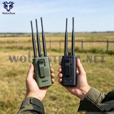 Besorgen Handheld Drohnen Detektor eingebaute Batterie Omni Antenne Auto Alarm benutzerdefinierte Frequenzen Online-Herstellung