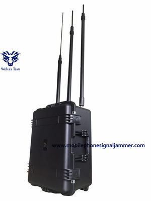 Tragbar fertigen Sie VHF-UHFstörsender der Frequenz-hohen Leistung G-/Mcdma 3G 4G 5G WiFi besonders an