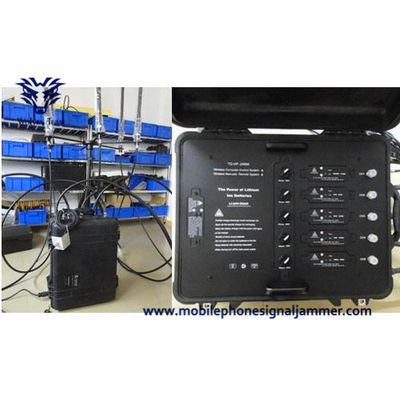 Tragbar fertigen Sie VHF-UHFstörsender der Frequenz-hohen Leistung G-/Mcdma 3G 4G 5G WiFi besonders an