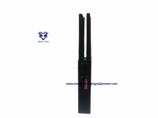 Beweglicher 10 Antennen-Handy-Signal-Störsender PCS CDMA 3G 4G 5G WiFi GPS-Signal-Störsender