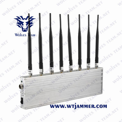 G/M 3G 4G GPS WiFi Lojack 8 versieht Handy-Störsender 18W 40m mit einem Band