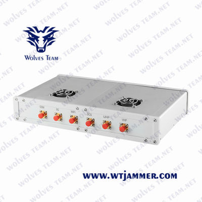 G/M 3G 4G GPS WiFi Lojack 8 versieht Handy-Störsender 18W 40m mit einem Band