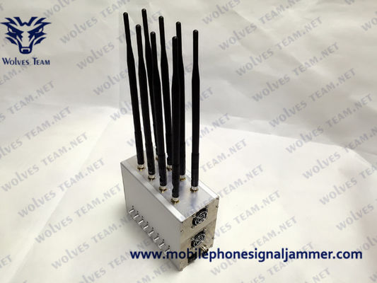 Ventilatoren alle Störsender-multi Band-Allrichtungsantenne Handy-Signal-Störsender G/M 3G 4G 5G