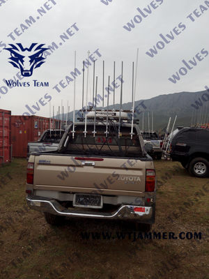 kaufen UHF VHF 3G 4G GSM CDMA 500m 400w Mobilfunkstörgerät online manufacture