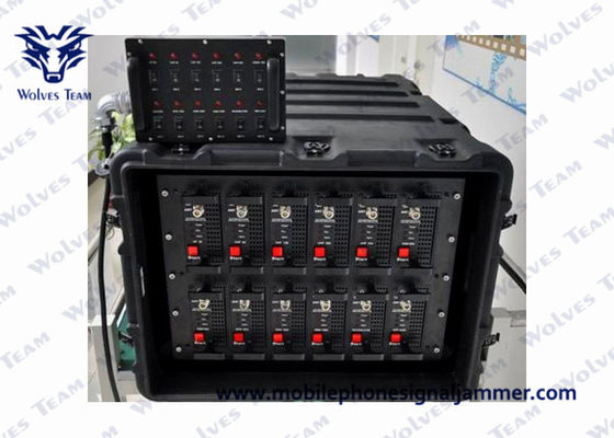 kaufen 12 Bänder 868W IED Bomb Jammer für Militärkonvoi Online-Herstellung