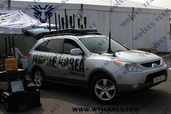 kaufen Stoßdichtes Multiband 300W UHF VHF Wireless Signal Jammer online manufacture