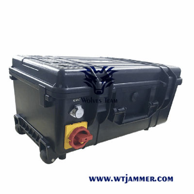 Rf G/M 3G 4G der Pelikan-Koffer-hohen Leistung Uav-Störsender