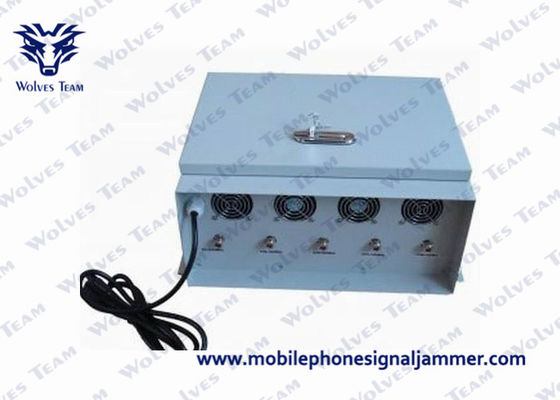 High Power Celluar Signal Störsender CDMA GSM 4G 5G WIFI Bluetooth Metallgehäuse Gutes Kühlsystem