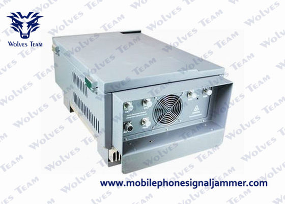 High Power Celluar Signal Störsender CDMA GSM 4G 5G WIFI Bluetooth Metallgehäuse Gutes Kühlsystem