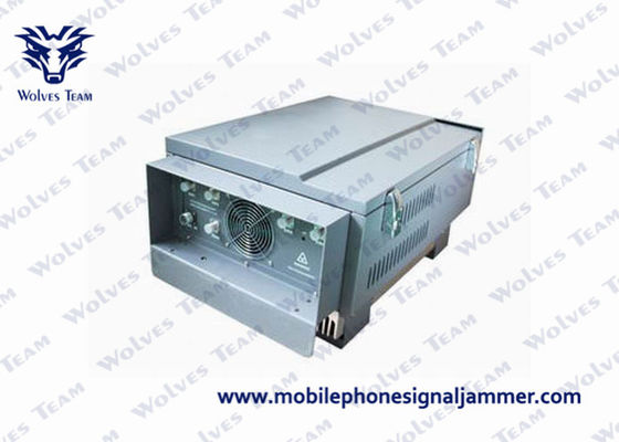 High Power Celluar Signal Störsender CDMA GSM 4G 5G WIFI Bluetooth Metallgehäuse Gutes Kühlsystem