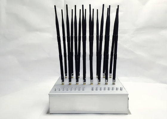 Intelligentes bewegliches Brummen-Signal-Stauen Handy-Störsender-WiFis Bluetooth /5G/GPS/Lojack/UHF/VHF