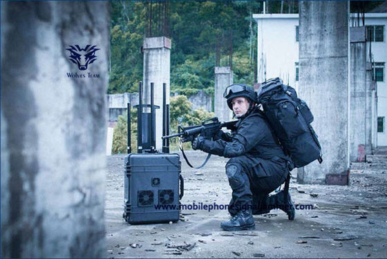 kaufen Wasserdichtes Portable-Störsendergerät UHF400 MHZ 600W 600m online manufacture