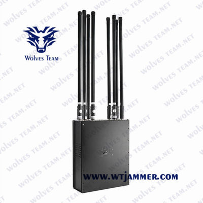 Eingebaute Batterie 40 Rucksack-Signal-Störsender Watt G/M 3G 4G WiFi