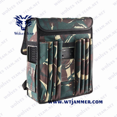 Eingebaute Batterie 40 Rucksack-Signal-Störsender Watt G/M 3G 4G WiFi