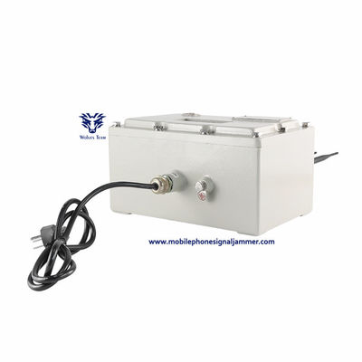 kaufen Wasserdichter Anwendungsbrummen-Signal-Gefängnis-Störsender-Gebrauch im Freien für Signal-Störsender 80W 120m WiFi2.4G Bluetooth online manufacture