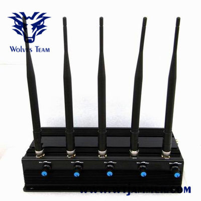 Leistungsfähiger Handy 11W 40m CDMA G/M und Wifi-Störsender