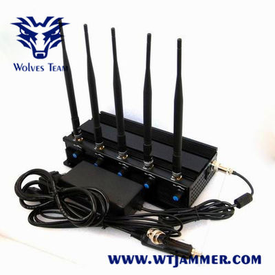 Leistungsfähiger Handy 11W 40m CDMA G/M und Wifi-Störsender