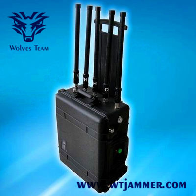 8 Militär-G/M GPS 3G 4G 5G WIFI Signal-Störsender der Band-tragbarer hohen Leistung 200W
