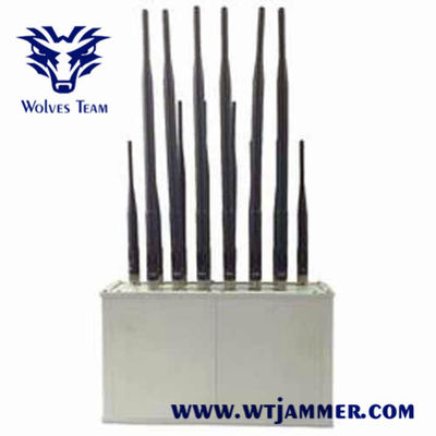 Signal-Störsender Wi-Fi Lojack CDMA G/M des Band-50W 14 Tischplatten-