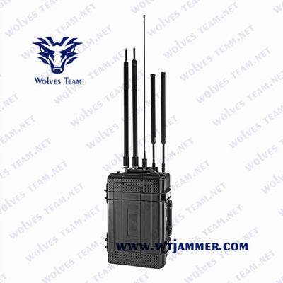 Volles Band 2000m 1300 Watt DDS Fahrzeug-Handy-Störsender