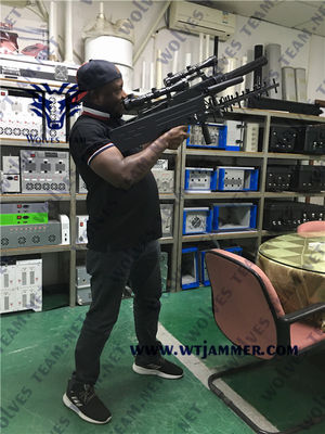 Tragbare Antistörsender der Gewehr-Form-1000m des brummen-30w